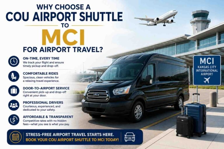 Why Choose a Cou Airport Shuttle To MCI for Airport Travel?